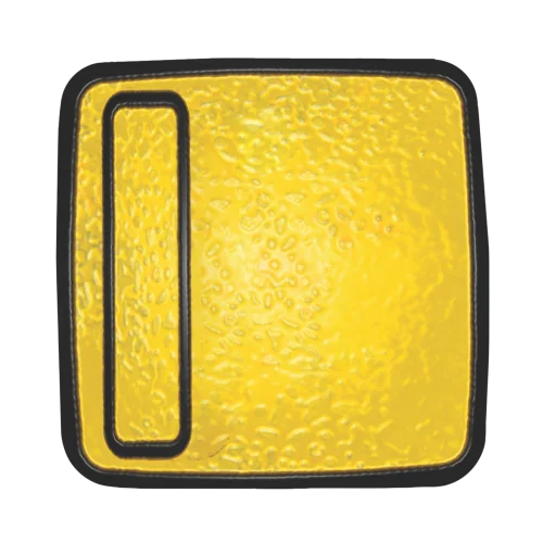 Pictogramme SPIKTO Carré jaune