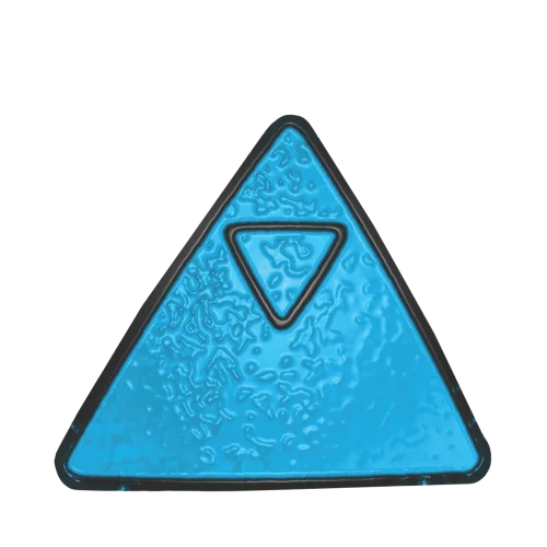 Pictogramme SPIKTO Triangle bleu