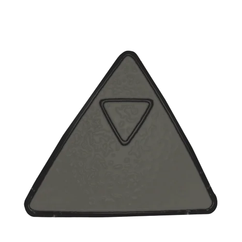 Pictogramme SPIKTO Triangle noir